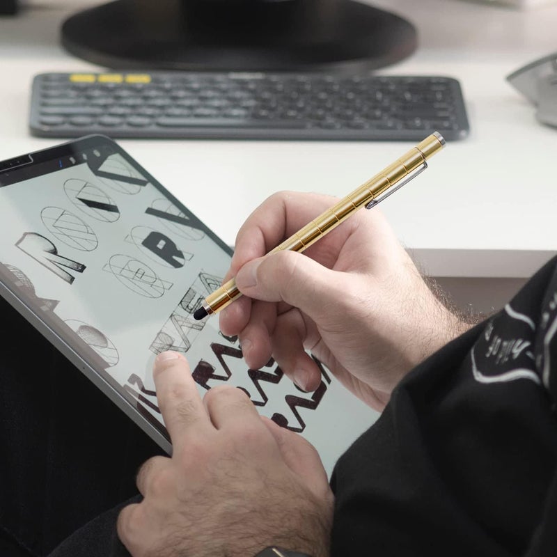 TTzycc Magnetic Pen,Fidget Pen with 13 Magnetic Rings,（Golden） - Image 5